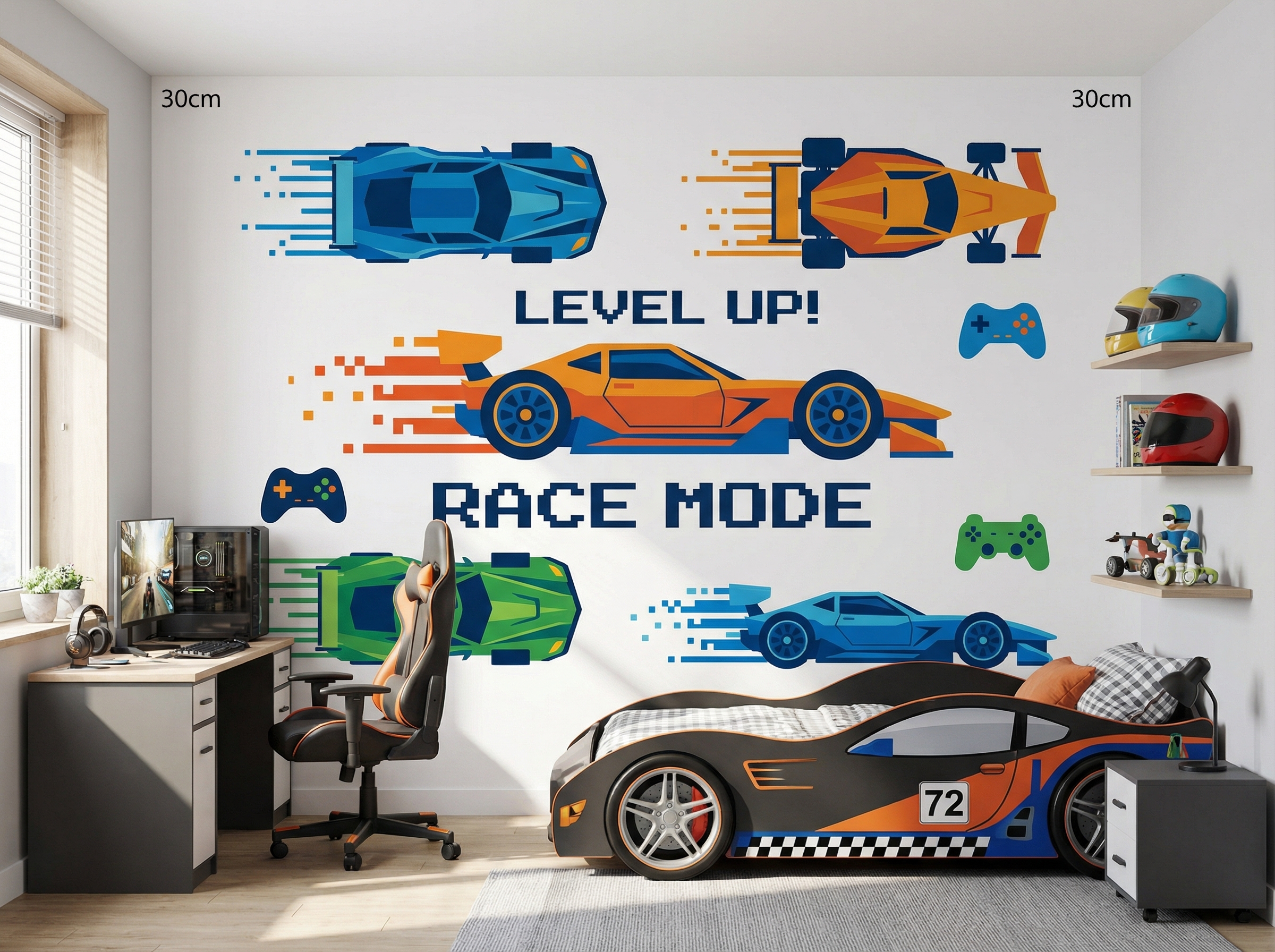 Projectvoorbeeld Level Up Racekamer